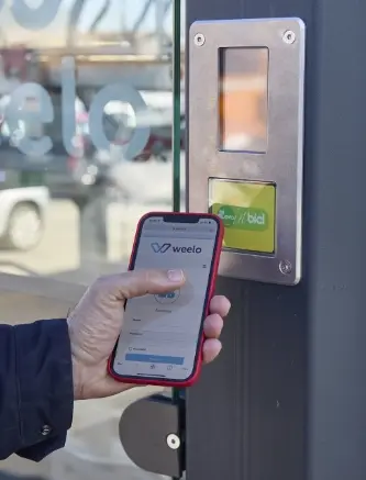 Weelo IN kulunhallintaratkaisu polkupyöräpysäköintiin