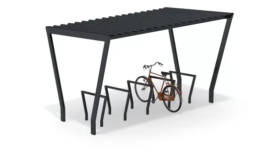 [HOL_S_TR_M1] Kide polkupyöräkatos, peltikate