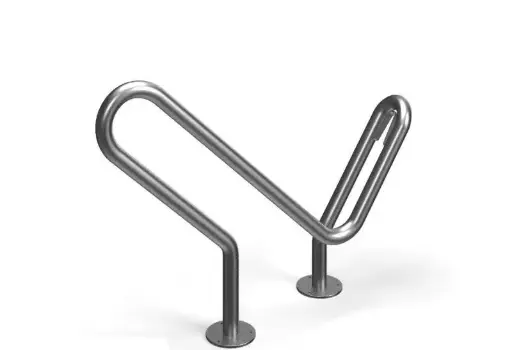 [KSR0390P] U-19 polkupyöräteline, taivutettu putki